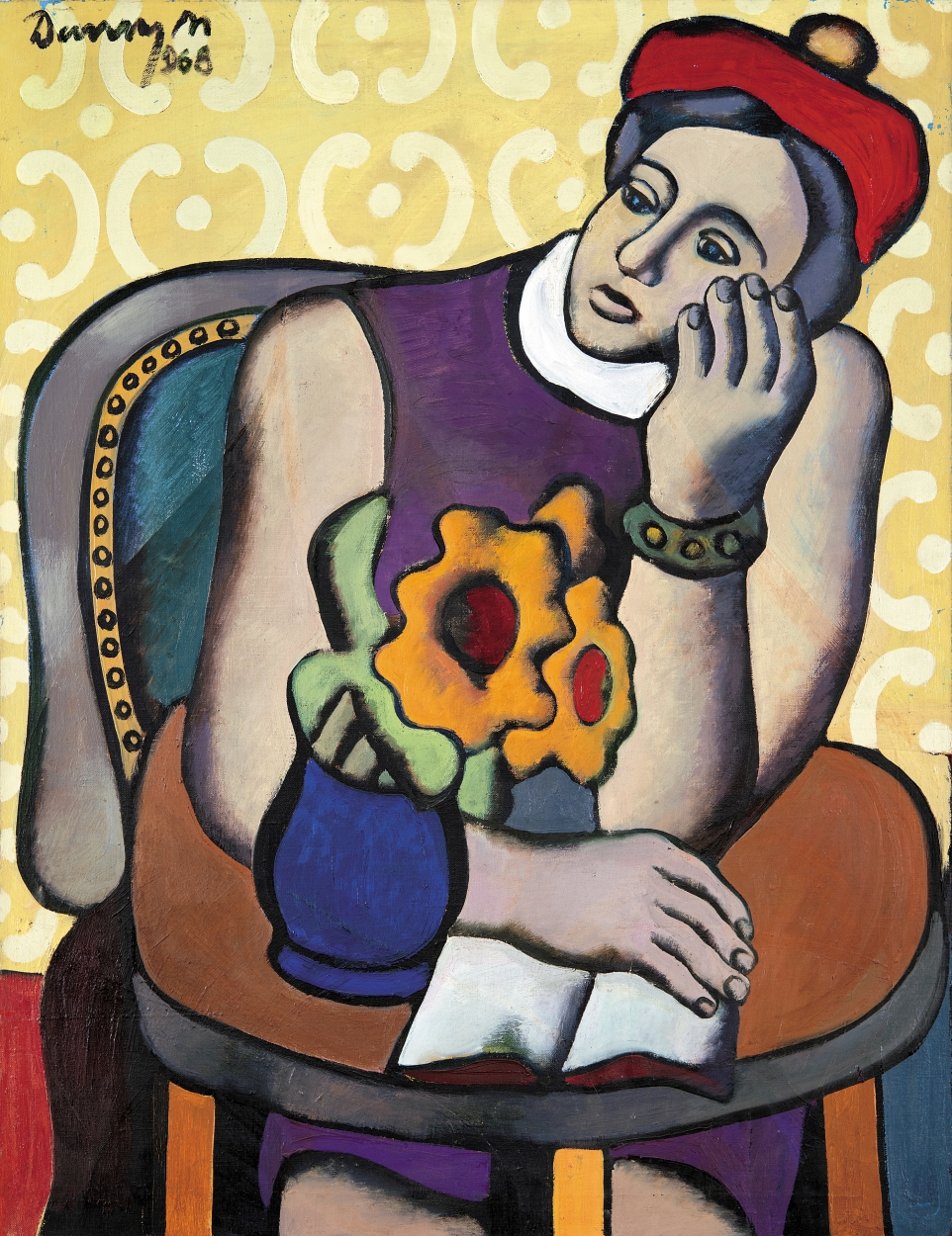 Demény Miklós 1939-2010 Girl with Red Cap, 1968