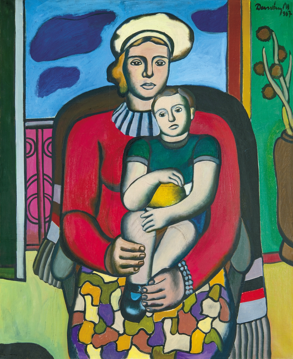 Demény Miklós 1939-2010 Madonna, 1967