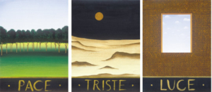 Regős István (1954-) Pace, Triste, Luce, 1997