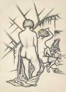 Farkasházy Miklós (1895-1964) - Boudoirban, 1930